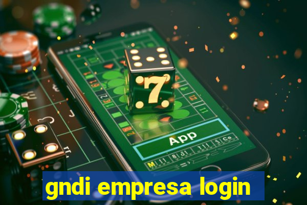 gndi empresa login